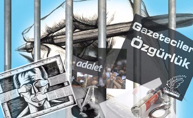Türkiye 'tutuklu gazeteci' sayısında rekora koşuyor!