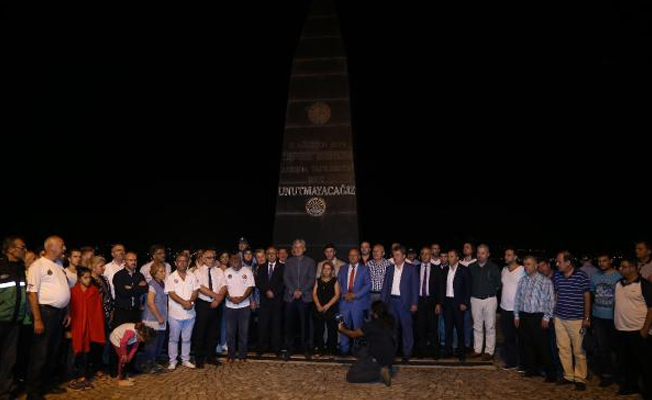 18'nci yılında Gölcük'teki deprem şehitleri anıldı