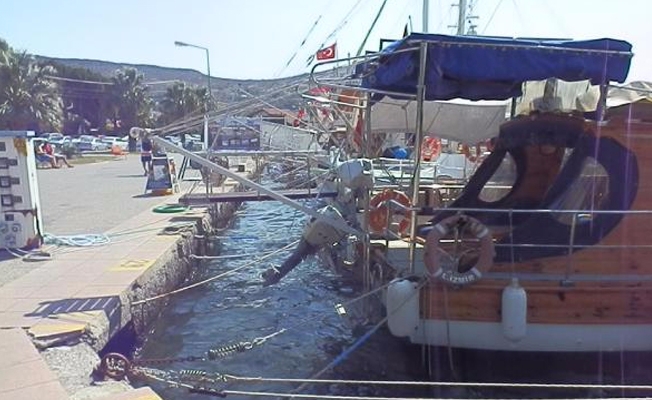 Deniz motoru hırsızlığına 3 gözaltı! Kaçan 2 kişi aranıyor!
