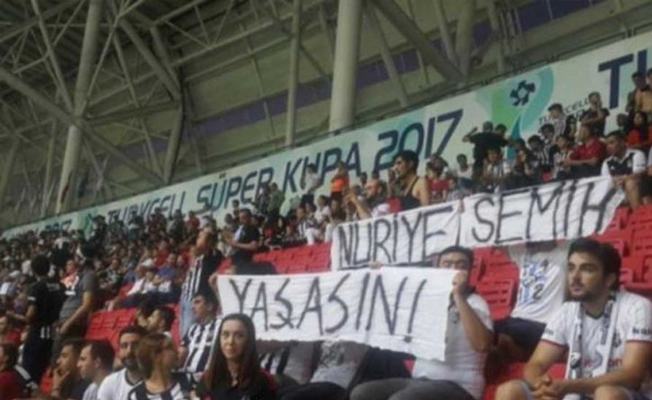 Tutuklanan Beşiktaş taraftarlarına Çarşı'dan destek: Ya hep beraber ya hiçbirimiz
