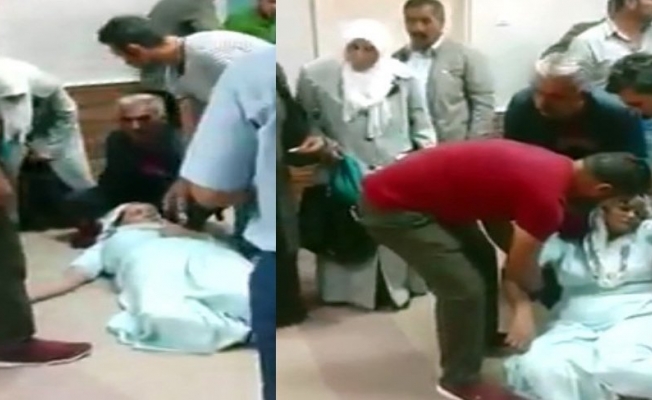 Devlet Hastanesi’nde skandal görüntüler: Burada bir insan ölüyor!