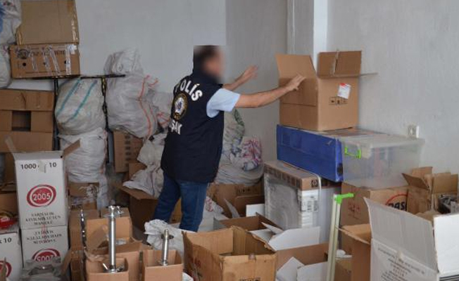 Tütüncülere polis tarafından operasyon düzenlendi!