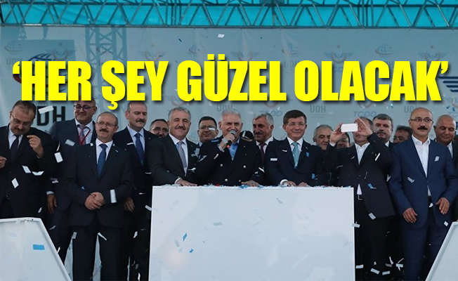 Başbakan Yıldırım, işsizliğin düştüğünü ekonominin büyüdüğünü iddia etti
