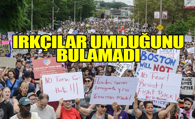 ABD'de ırkçılık karşıtları ile aşırı sağcılar karşı karşıya geldi