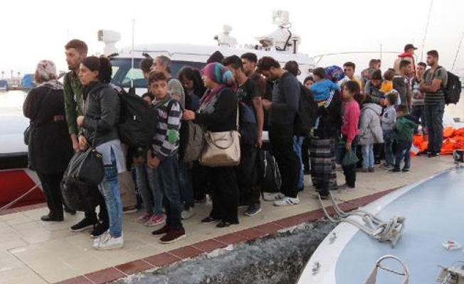 Çanakkale'de 41 kaçak göçmen yakalandı