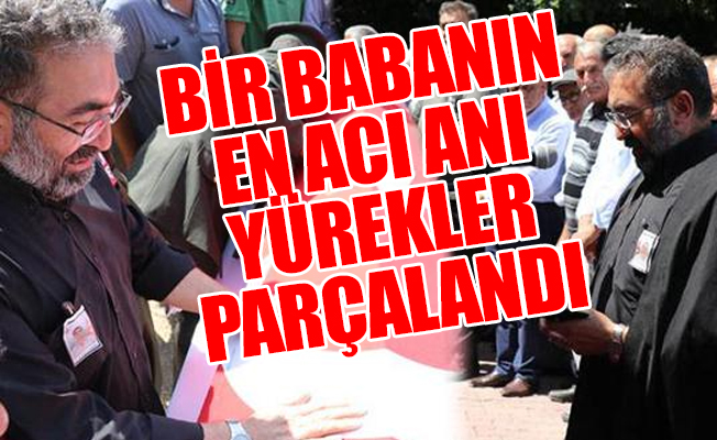 İmam şehit olan oğlunun namazını kıldırdı, ardından...