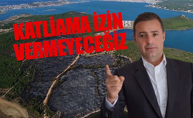 Şeytan Sofrası Mevkii'ndeki yangında bir şeytanlık var