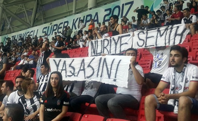 Özakça'dan Beşiktaş'a: Şampiyon direnenlerdir!