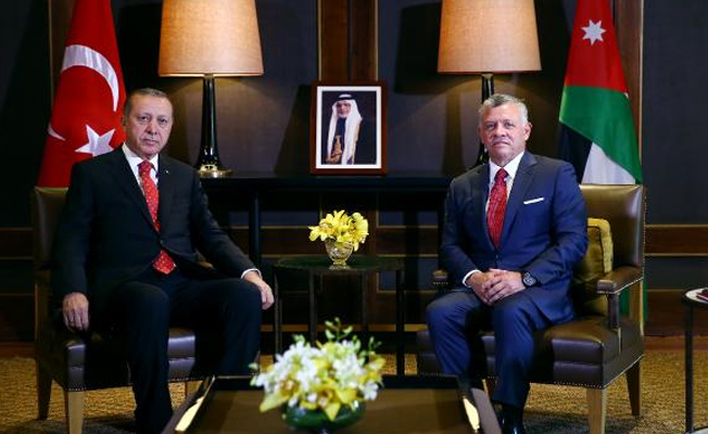 Geçen hafta Coca Cola fabrikası açan Erdoğan Ürdün'de 'Filistin' dedi