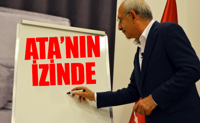 CHP lideri gençlere Atatürk'ü anlattı