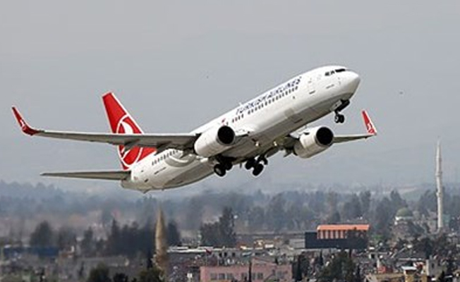 Kazablanka uçağının motoruna kuş girdi