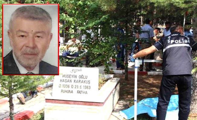 Eski sendikacı babasının mezarı başında intihar etti!