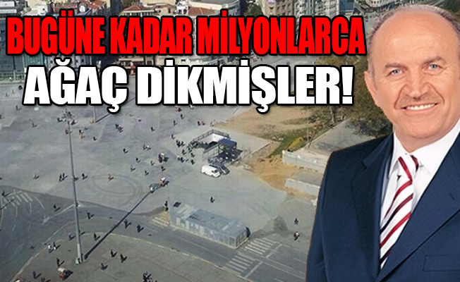 Kadir Topbaş: Çocuklar ağaçları bilmiyor