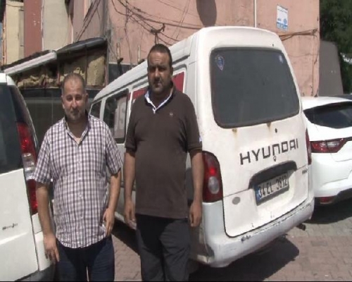 Arkadaşının çalınan aracını tesadüfen buldu