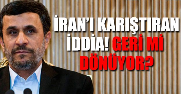 İran bu iddia ile çalkalanıyor: Geri mi dönecek?