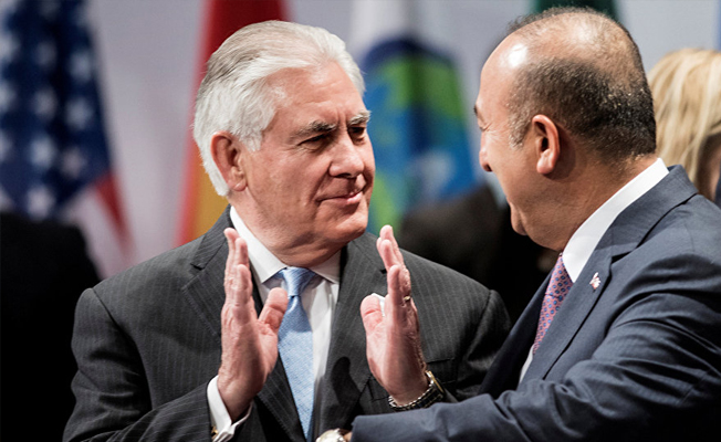 Çavuşoğlu'ndan kritik Tillerson görüşmesi