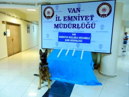 Van'da 2 kilo metamfetamin ele geçirildi