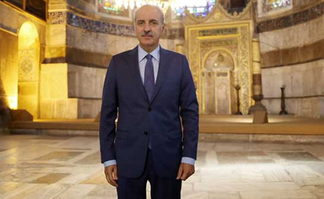 Numan Kurtulmuş'tan 'Ayasofya restorasyonu' açıklaması