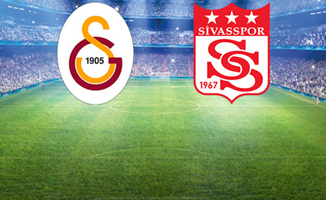 Galatasaray-Sivasspor maçının ilk 11'leri belli oldu