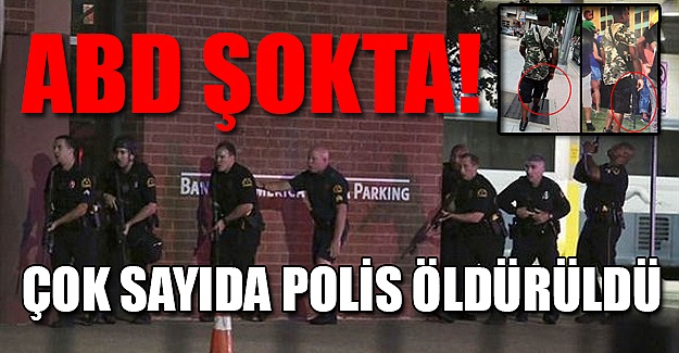 Keskin nişancılar polisleri vurdu