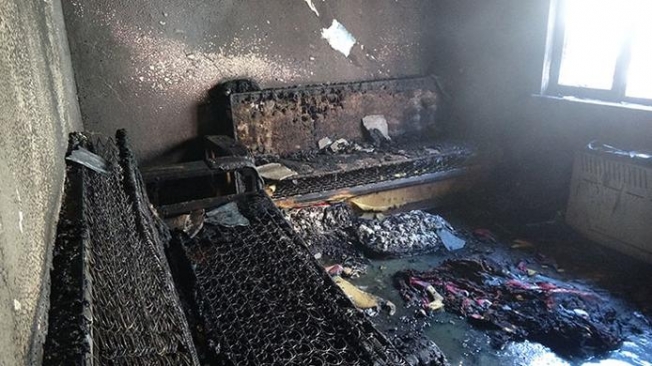 Fabrika işçisi baba eve geldiğinde acı olayla karşılaştı