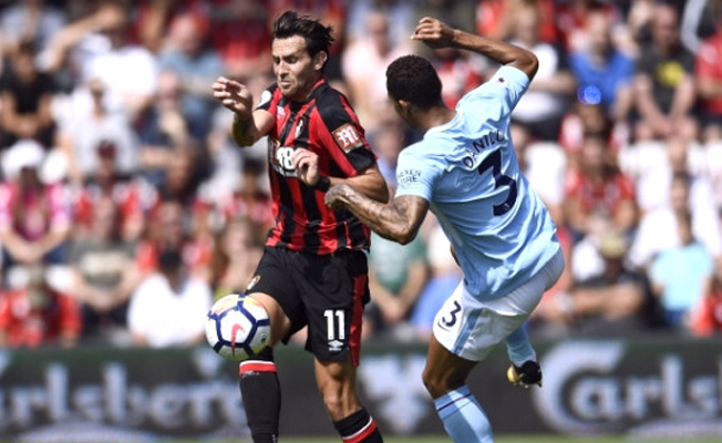 Manchester City, Bournemouth'u uzatmalarda 2-1 mağlup etti