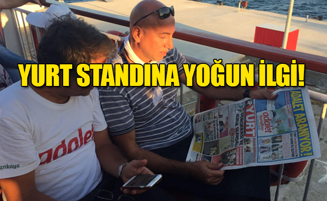 Yurt Gazetesi standı 'Adalet Kurultayı'nda!