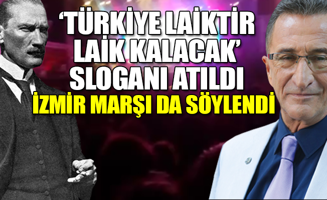 CHP'li başkan konuştu, Zeytinli Rock Festivali 'Mustafa Kemal'in askerleriyiz' sloganı ile inledi