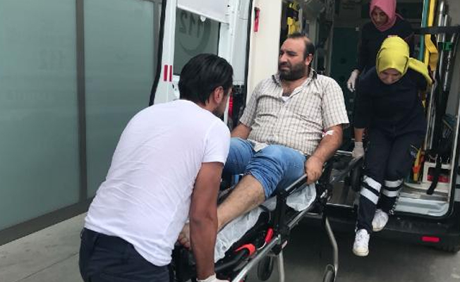 Çek tartışması kanlı bitti!