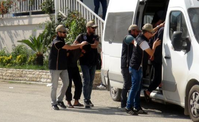 Hatay'da yakalanan IŞİD’li teröristler adliyeye sevk edildi