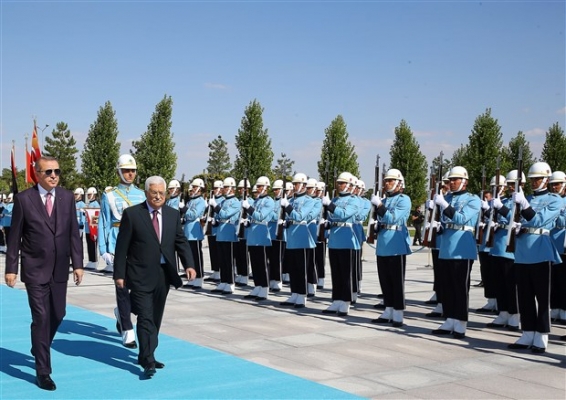 Filistin Devlet Başkanı Abbas, Ankara'da