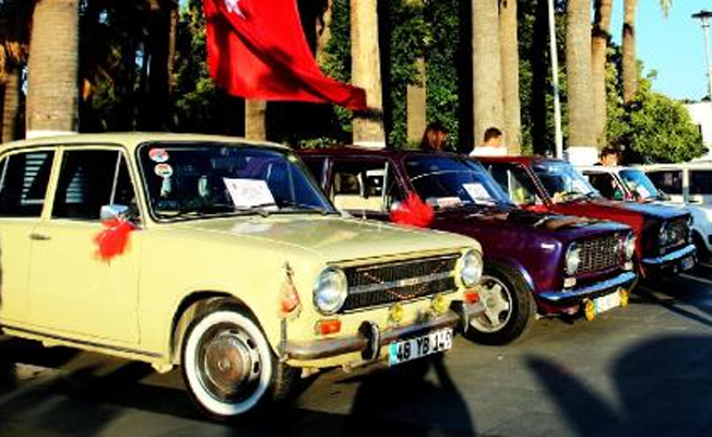 Klasik Murat 124'ler, Bodrum'da buluştu