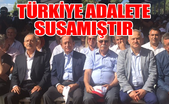 Levent Gök Adalet Kurultayı'nda YURT'a konuştu: Bu bir çığlıktır