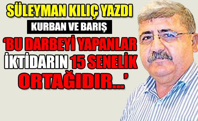 Kurban ve barış!