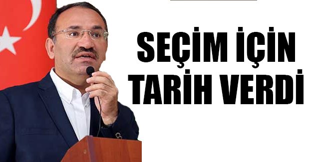 Bekir Bozdağ'dan seçim açıklaması