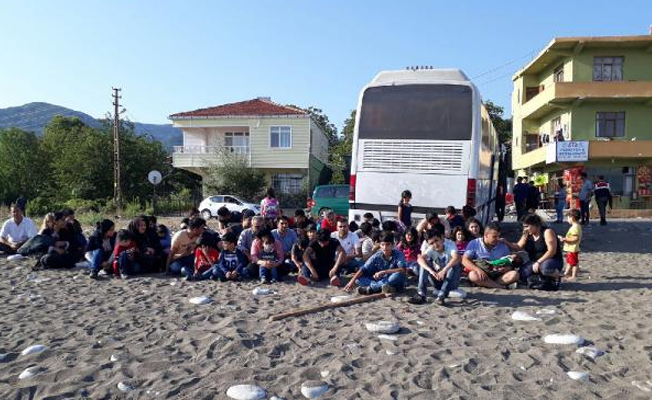 Kastamonu'da kaçak göçmen operasyonu: 232 kişi yakalandı!