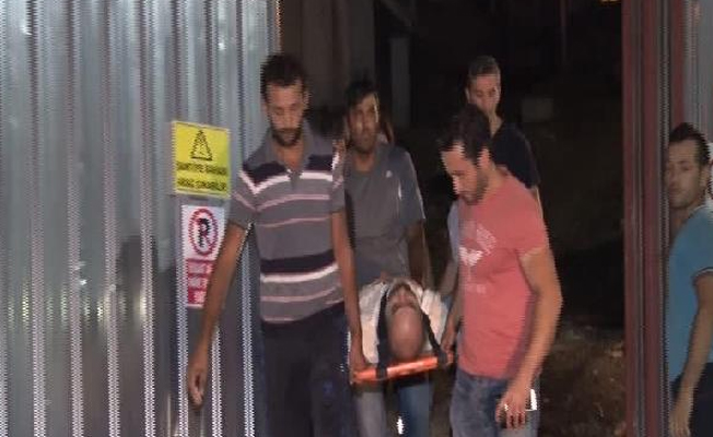 İnşaatın gece bekçisi asansör boşluğuna düştü