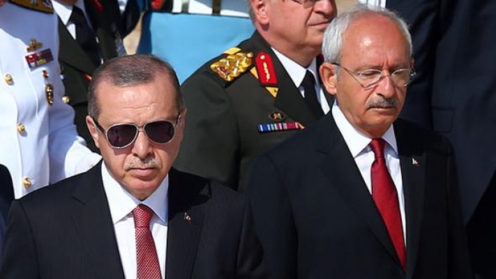 Anıtkabir'deki törende dikkat çeken detay