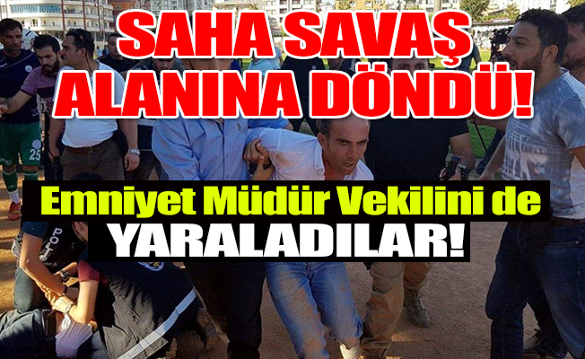 Siirt'te holiganlar durmadı, ortalık karıştı!