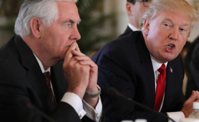 Tillerson'un 'Trump kendi adına konuşuyor' sözüne Beyaz Saray'dan yanıt