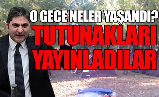 Aykut Erdoğdu çadırı (karavanı) bastı mı?
