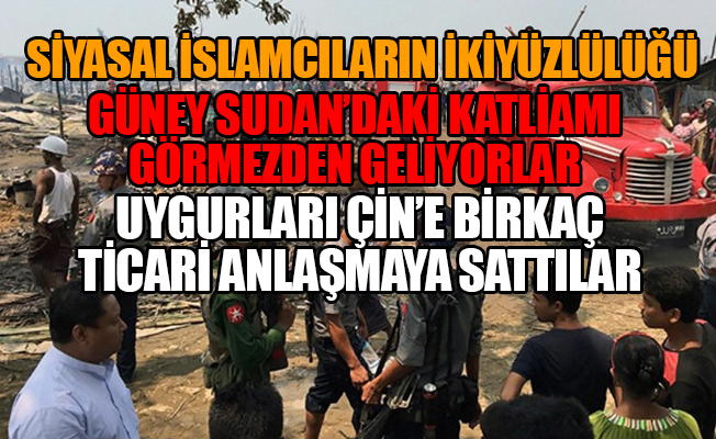 Riyakarın gözyaşı sadece kendi etnisitesi için akar!