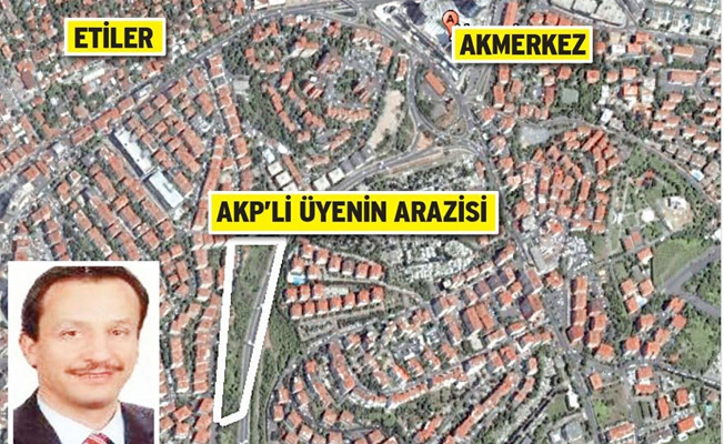 AKP’li isim için milyon dolarlık rant