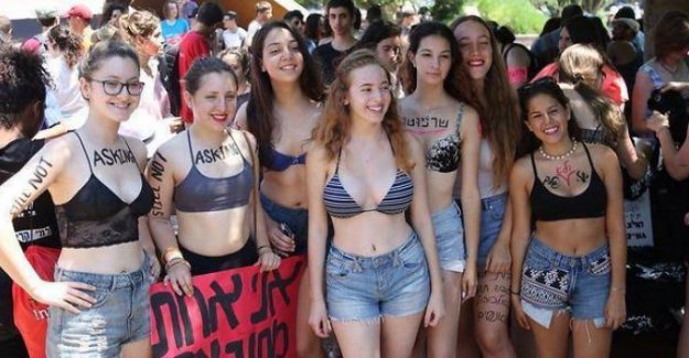 İsrail'de kadınlar tacize karşı 'sürtük yürüyüşü'nde buluştu