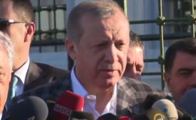Erdoğan, Üsküdar'daki HZ. Ali Camii'nden, Macron'a seslendi