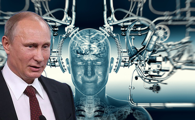 Putin: Yapay zeka üretiminde lider konumda olan dünyaya hakim olacak!
