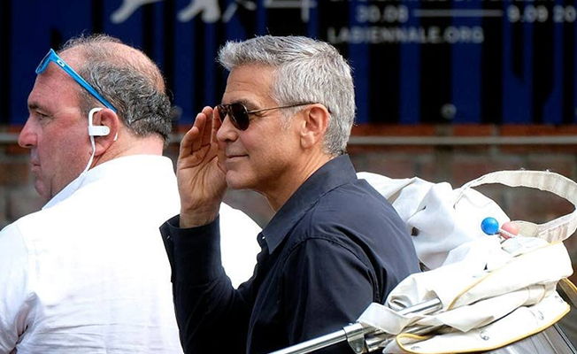 George Clooney, Venedik’ten ayrıldı