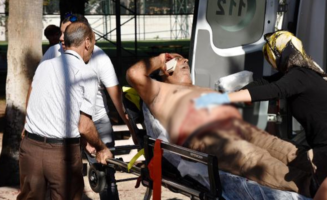 Torununu ziyarett etti, damadı tarafından bıçaklandı