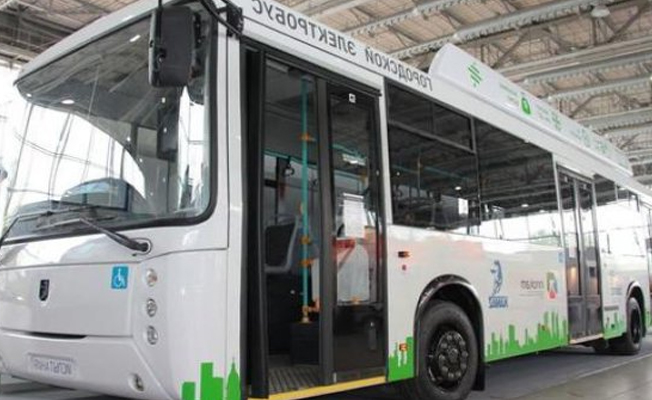Rus malı elektrikli otobüs Türkiye'de
