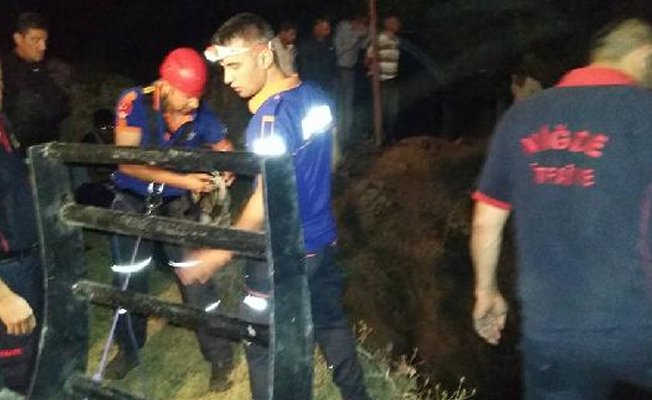 Havuzda acı son.. Koyunu kurtarmak isterken kendi boğuldu!